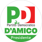 Logo PD Regionali 2024 D'Amico Presidente